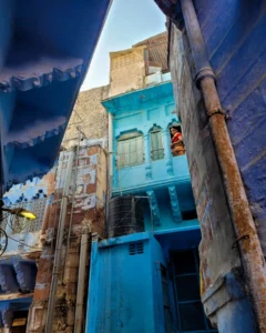 blue lanes of Jodhpur.