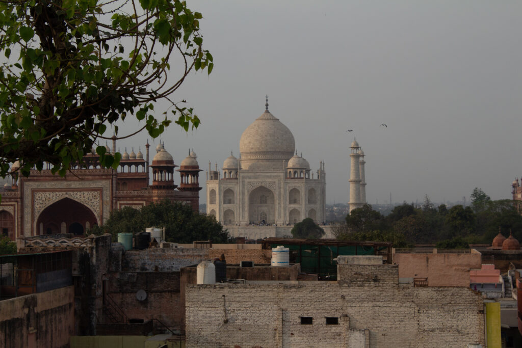 View from Hotel Kamal, Agra